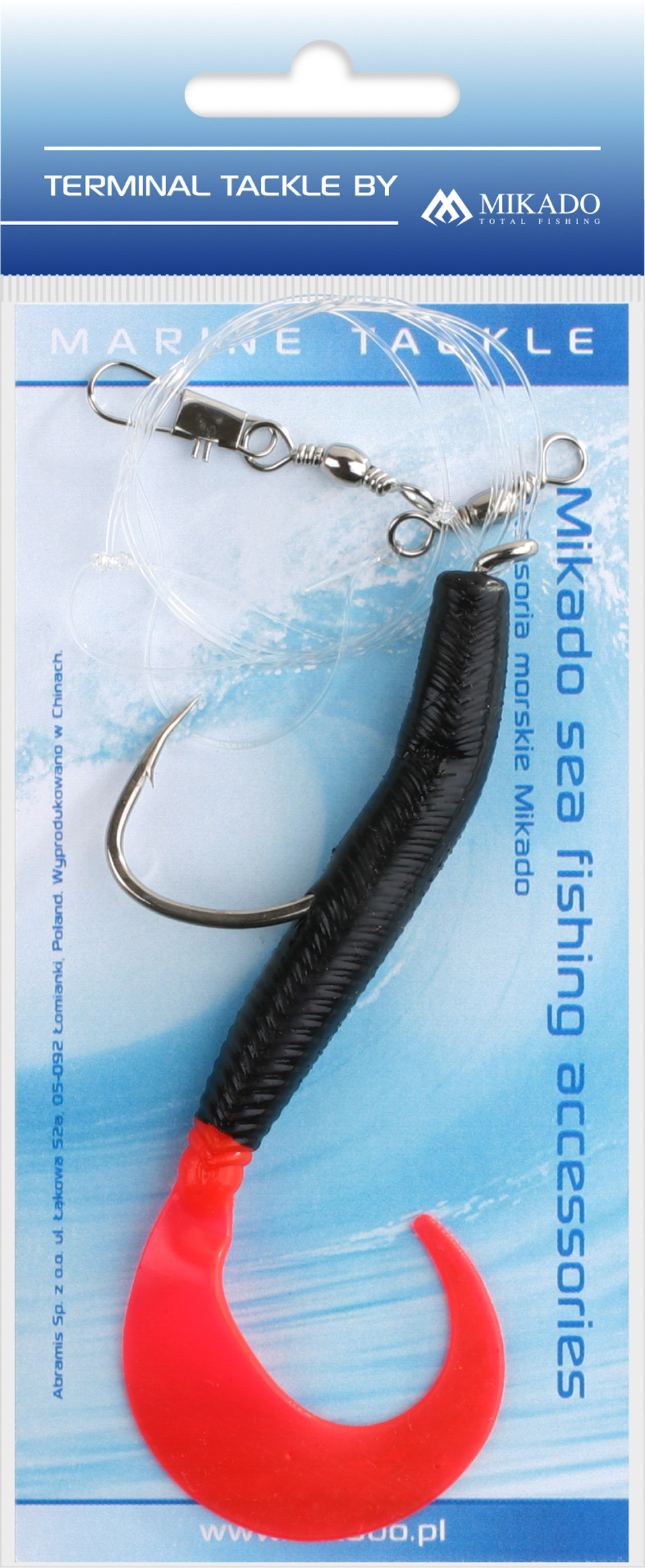 NORVĒĢIJAS APRĪKOJUMS MIKADO PILK TWIST RIG 5,5 CM 4/0