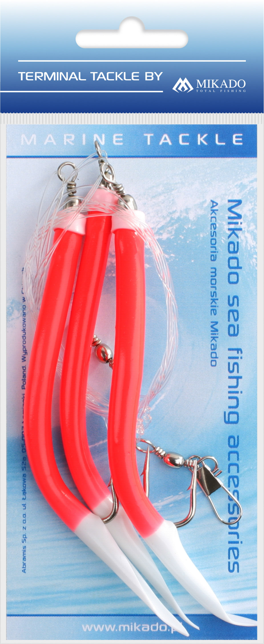 NORVĒĢIJAS APRĪKOJUMS MIKADO GUMMI MAKK RIG 3x6/0