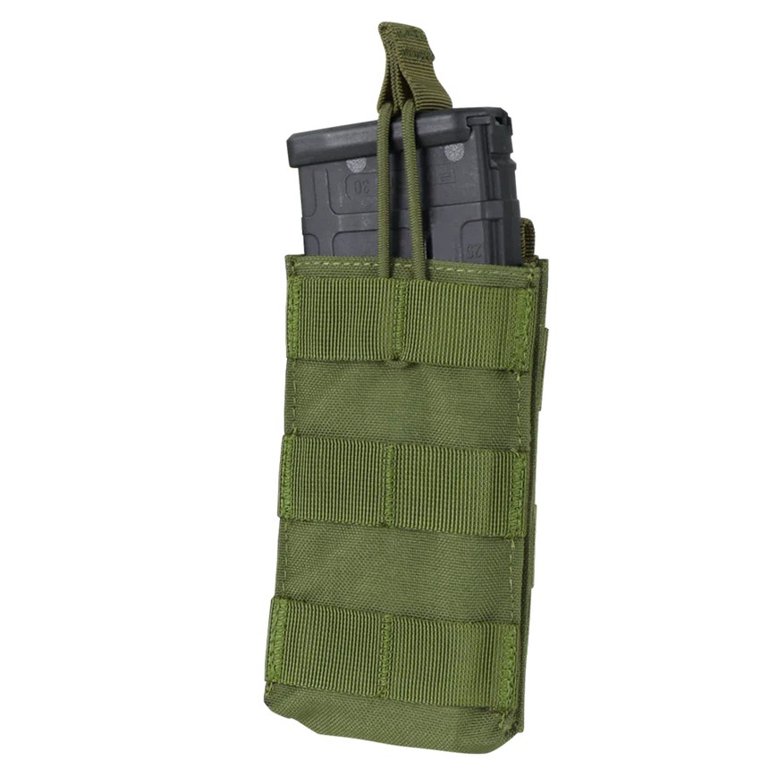 CONDOR SINGLE M4/M16 OPEN TOP MAG POUCH OLIVE DRAB