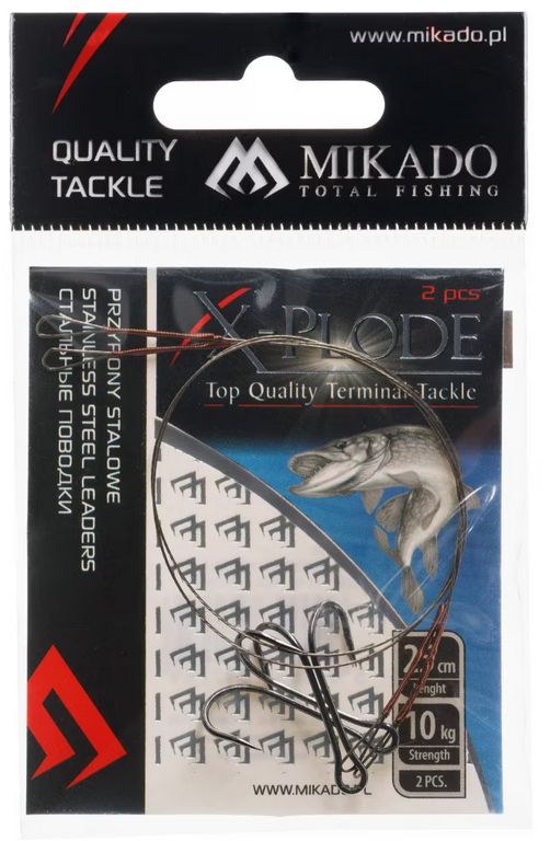 MIKADO LEADER X-PLODE BROWN 25 CM 10 KG 2 PCS