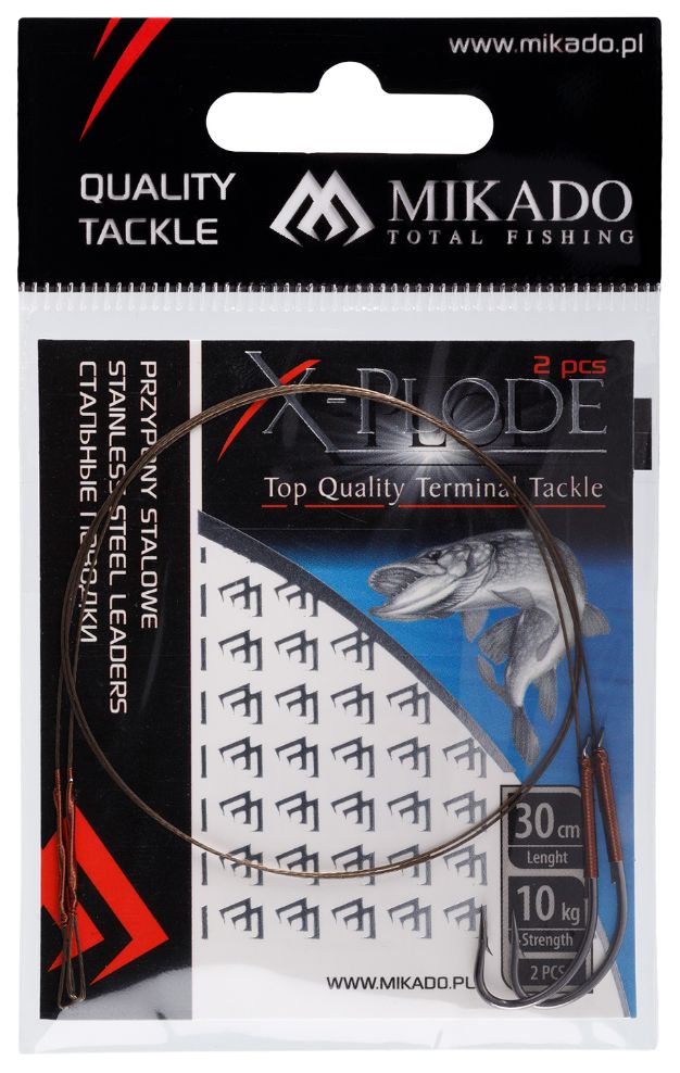 MIKADO LEADER X-PLODE GREEN 30 CM 10 KG 2 PCS