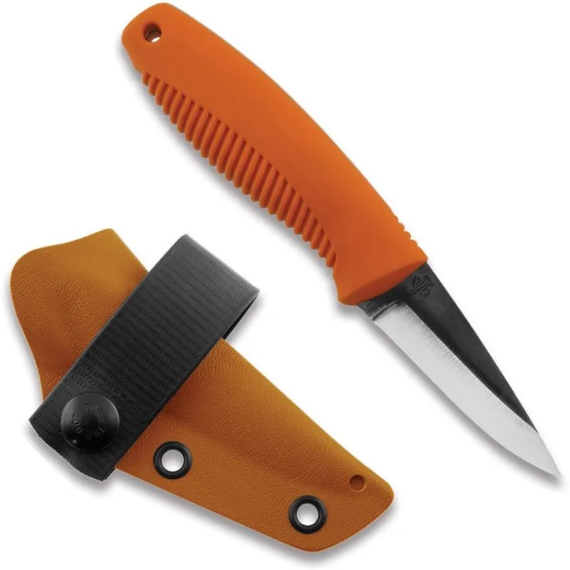 PELTONEN M23 RANGER CUB N690 KNIFE KYDEX ORANGE 