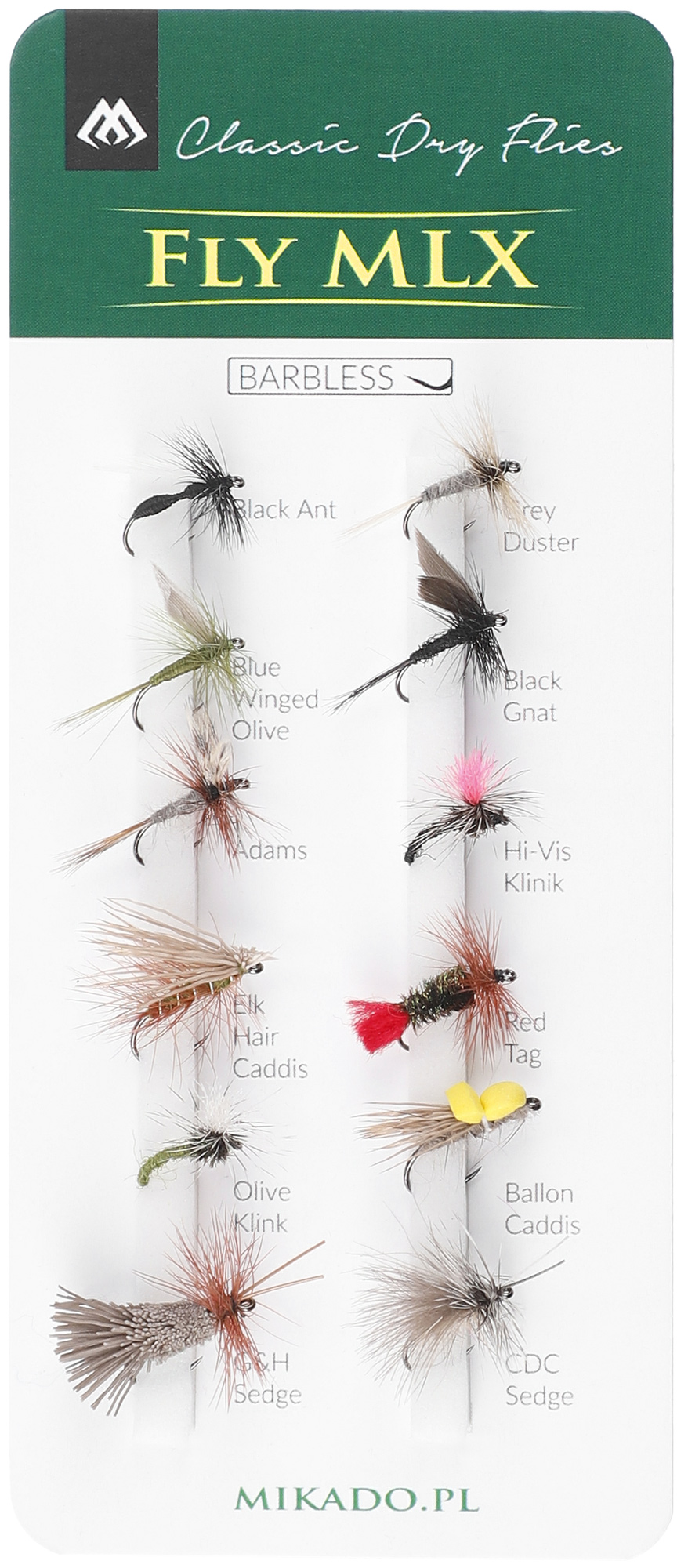 MIKADO FLY MLX CLASSIC DRY FLIES