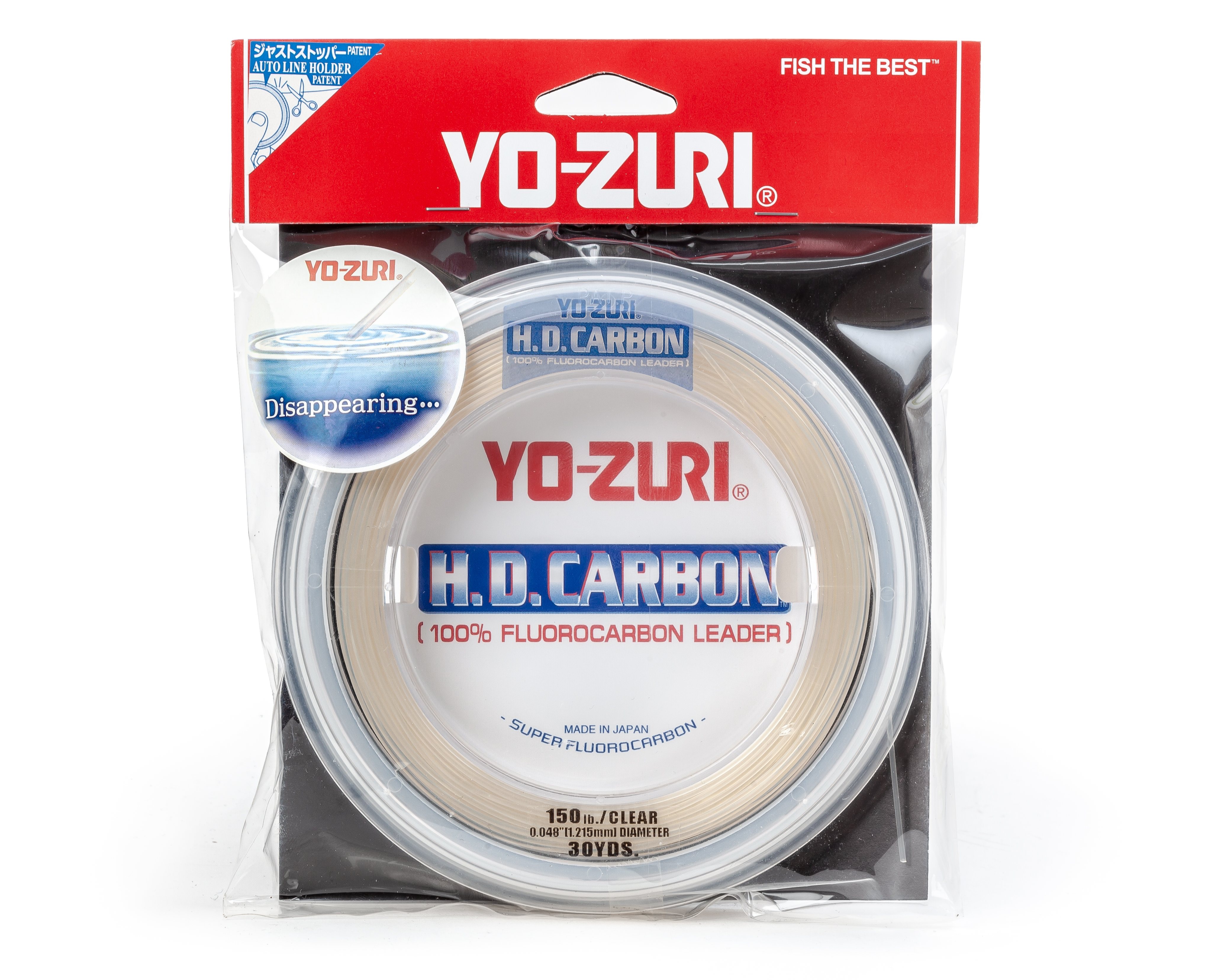 YO-ZURI H.D. CARBON FLUOR CLEAR 27,4 M - Lines