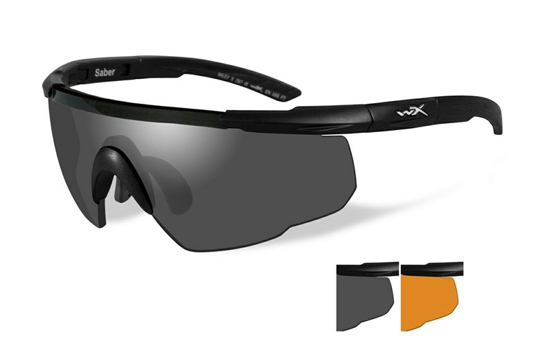 ТАКТИЧЕСКИЕ ОЧКИ WILEYX SABER ADV SMOKE/LIGHT RUST MATTE BLACK FRAME