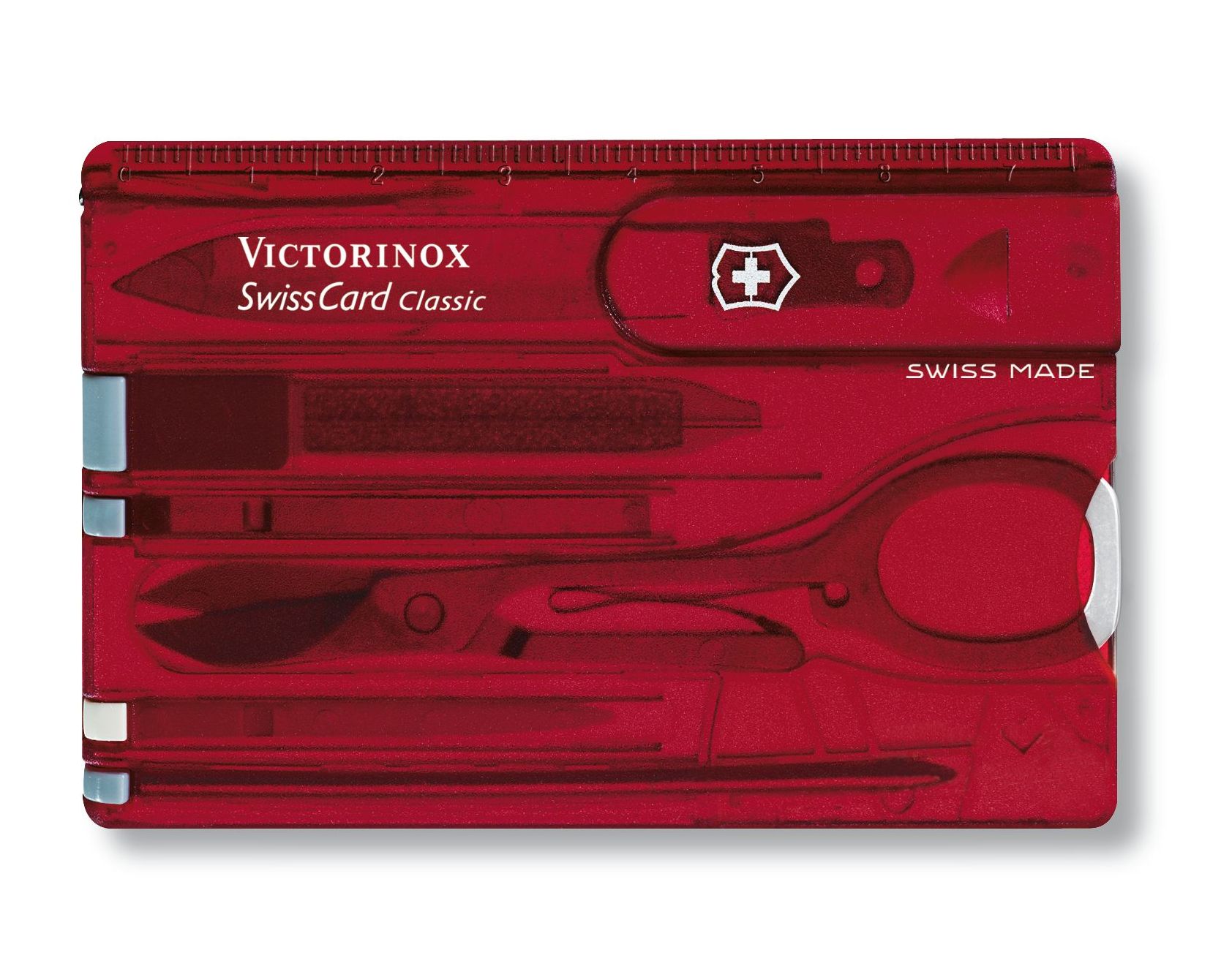 SALIEKAMAIS NAZIS VICTORINOX SWISSCARD CLASSIC SARKANS CAURSPĪDĪGS