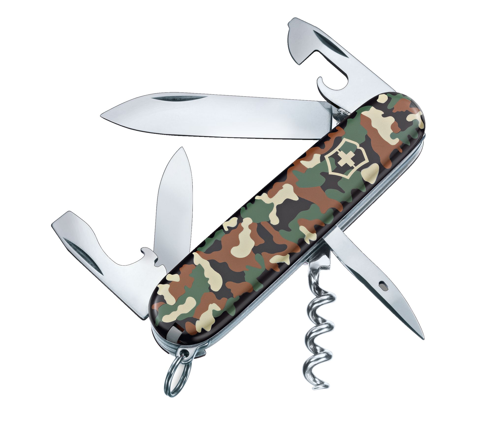 SALIEKAMAIS NAZIS VICTORINOX SPARTAN IN CAMOUFLAGE
