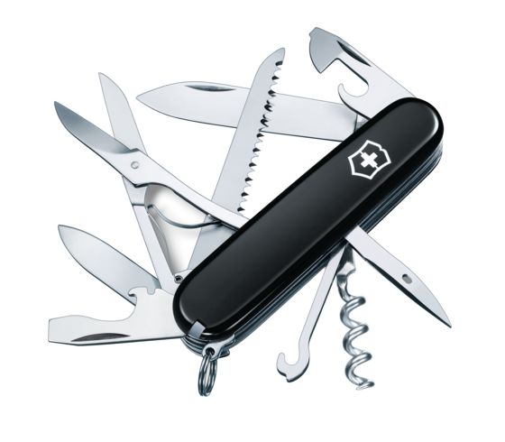 SLIEKAMAIS NAZIS VICTORINOX HUNTSMAN IN BLACK