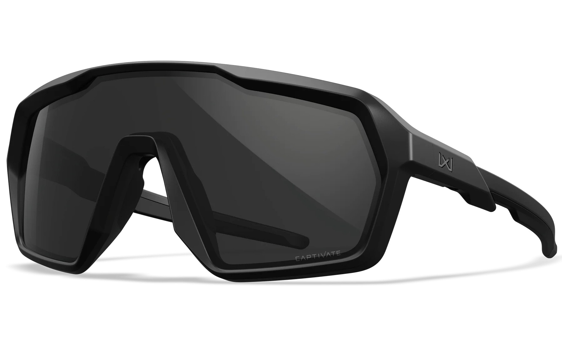 WILEY X CITADEL CAPTIVATE GREY MATTE BLACK FRAME GLASSES