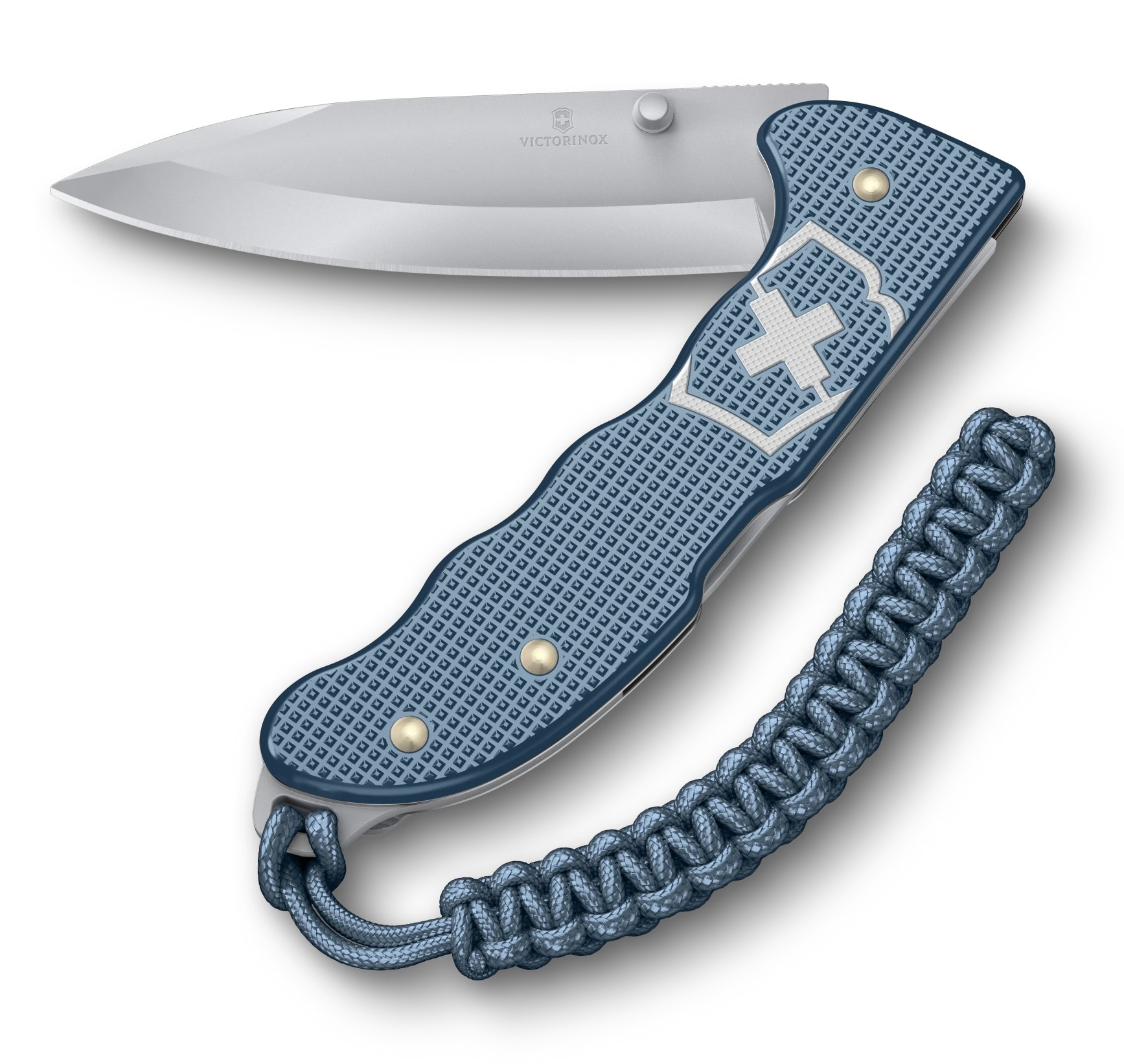 VICTORINOX EVOKE ALOX LE 2026 POCKET KNIFE GLACIAL BLUE