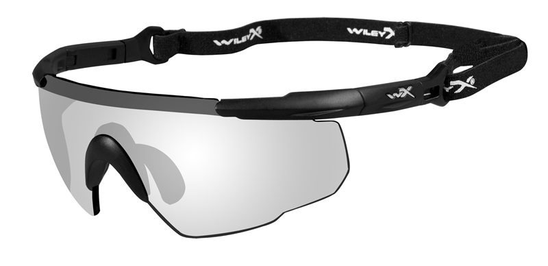ТАКТИЧЕСКИЕ ОЧКИ WILEYX SABER ADV CLEAR MATTE BLACK FRAME