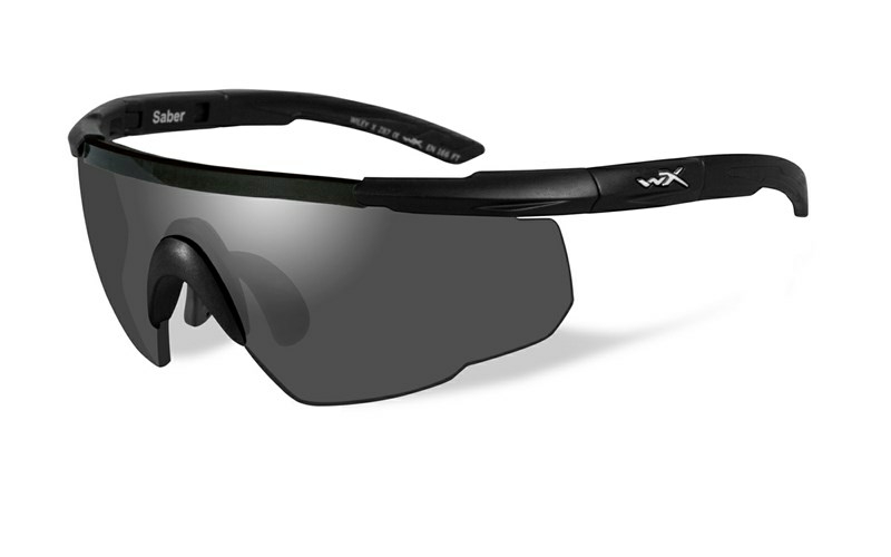 ТАКТИЧЕСКИЕ ОЧКИ WILEYX SABER ADV SMOKE MATTE BLACK FRAME