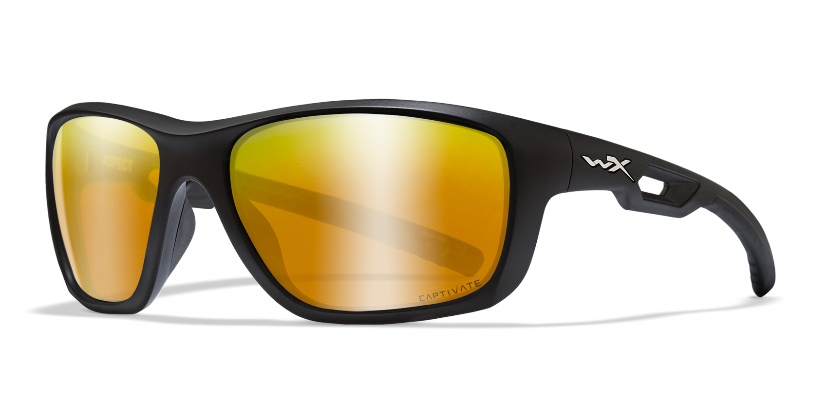 СОЛНЦЕЗАЩИТНЫЕ ОЧКИ WILEY X ASPECT CAPTIVATE BRONZE MIRROR MATTE BLACK FRAME