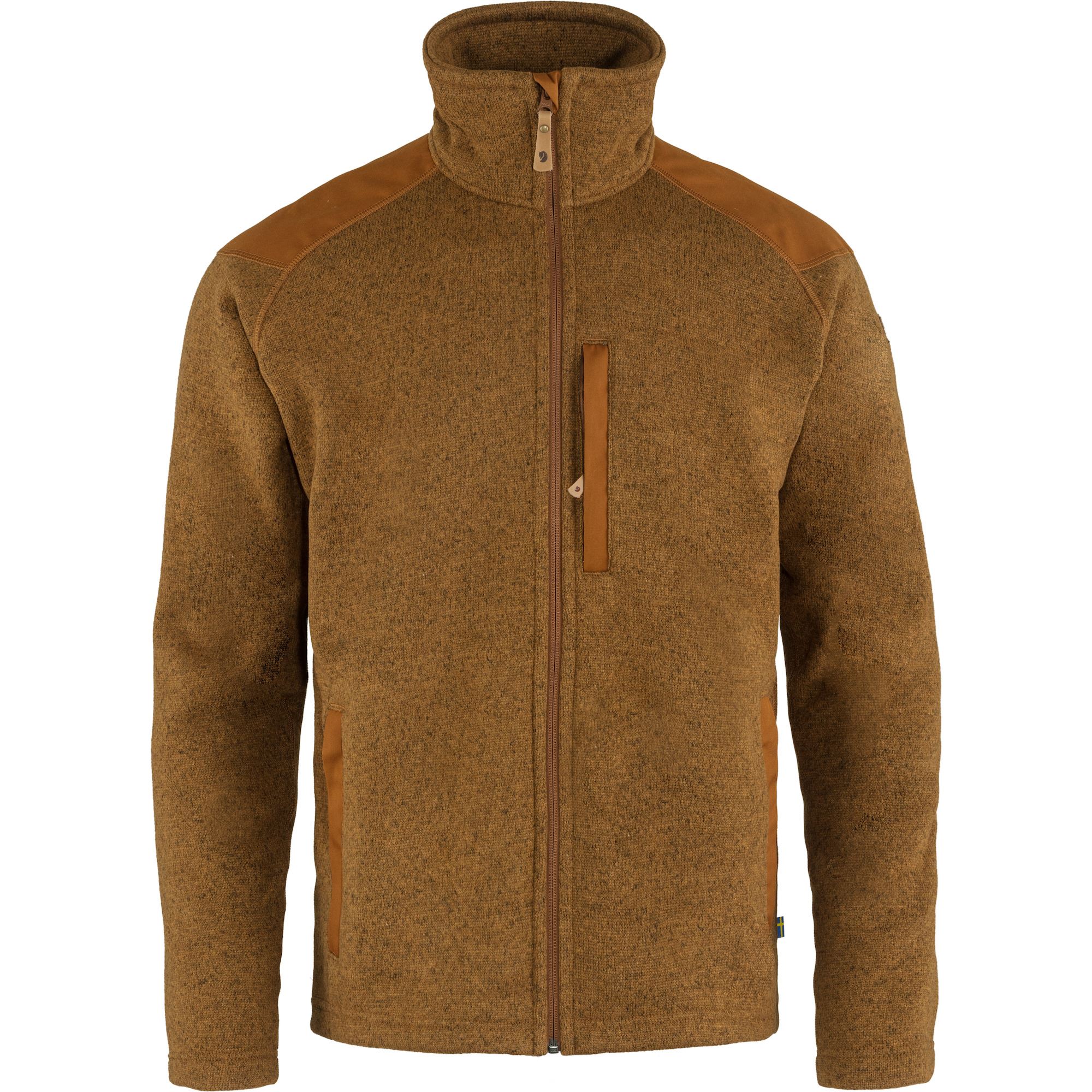 FJÄLLRÄVEN BUCK FLEECE M MEN'S FLEECE JACKET CHESTNUT