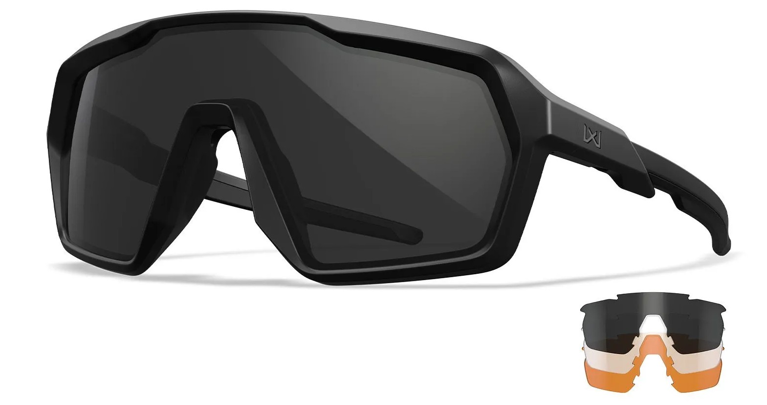 ОЧКИ WILEYX CITADEL CLEAR,GREY,LIGHT RUST MATTE BLACK FRAME