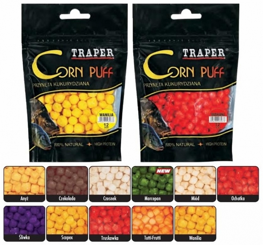 КУКУРУЗА PUFF TRAPER 4 MM 20 Г