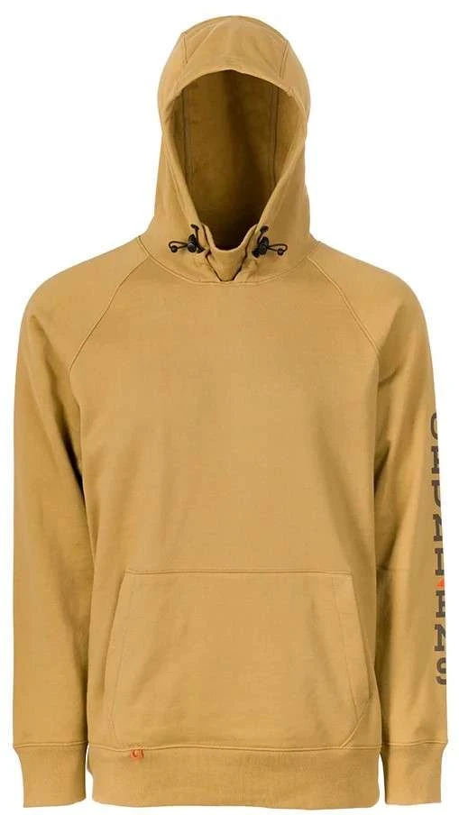 GRUNDÉNS DILLINGHAM TECH HOODIE MEN’S SWEATSHIRT ANTIQUE BRONZE